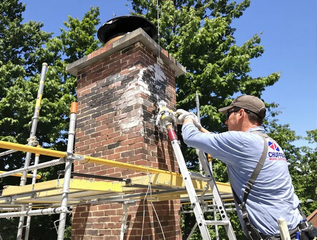 Structural chimney repair by Long Beach Chimney Sweep in Long Beach, CA