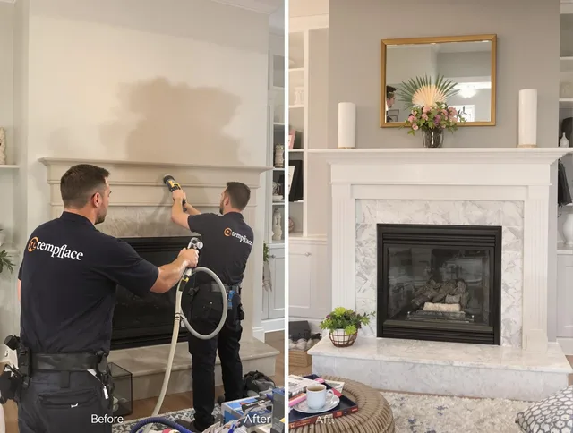 Professional soot removal by Long Beach Chimney Sweep team in Long Beach, CA